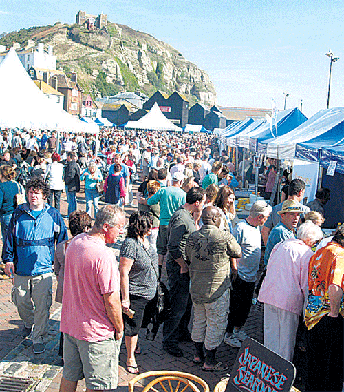 Setting its stall out: the popular food and wine event