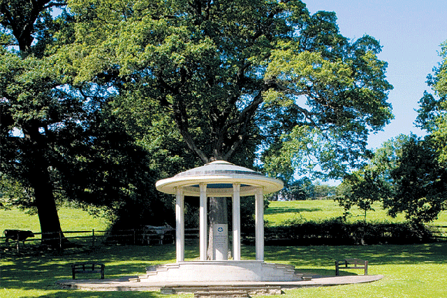Green and pleasant land: the monument to the Magna Carta