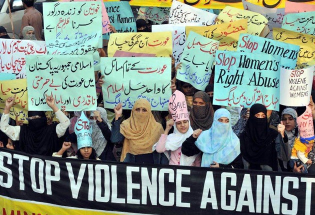 Pakistan's largest province passed a landmark law criminalising all forms of violence against women, but more than 30 religious groups have threatened to launch protests if the law is not repealed