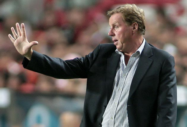 'You've got two games now with Inter Milan; you've got to get some points from those games, because the other teams are going to pick up points now,' says Redknapp
