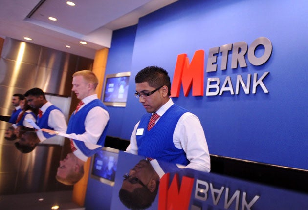 Metro Bank was launched in July 2010