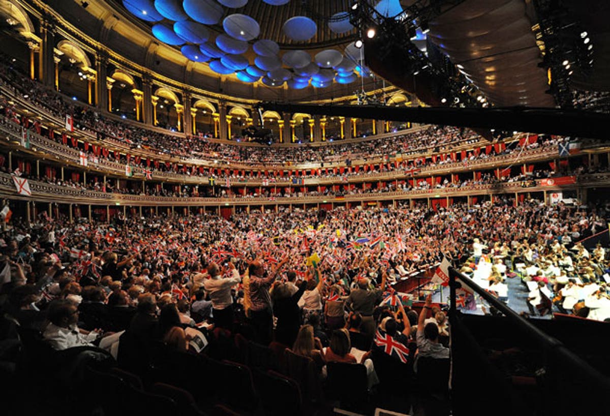 Last Night Last Night of the Proms, Royal Albert Hall, London The Independent The Independent