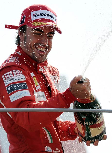 Alonso has won the past two races