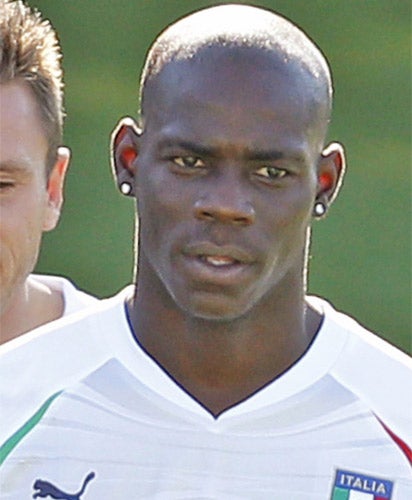 Balotelli is yet to appear in the Premier League