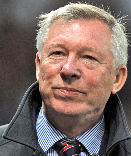 Ferguson was watching Champions League opponents Valencia