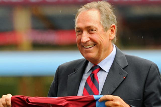Houllier is yet to sign a contract