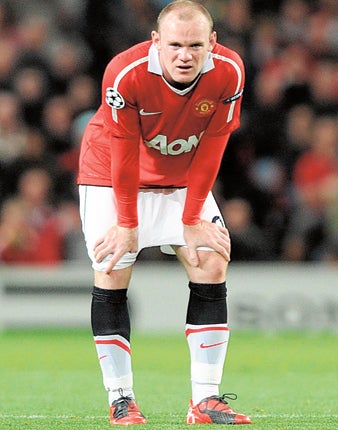 Rooney came off against Bolton with an ankle injury