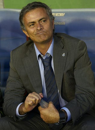 Mourinho took over at Real in the summer