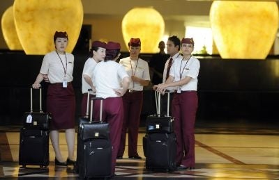 Qatar Airways cabin crew no longer oblige workers to give notice if they plan to get married in the first five years of employment