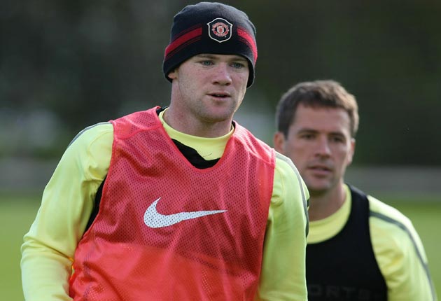 Rooney admitted he wasn't injured