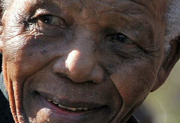 Mandela was admitted to a Johannesburg hospital