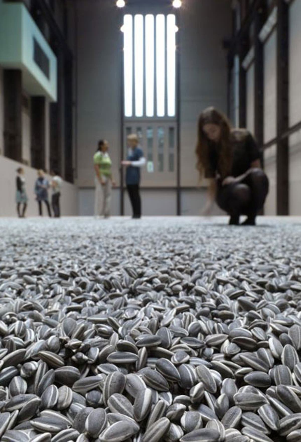 Ai Weiwei Sunflower Seeds, Tate Modern Turbine Hall, London The