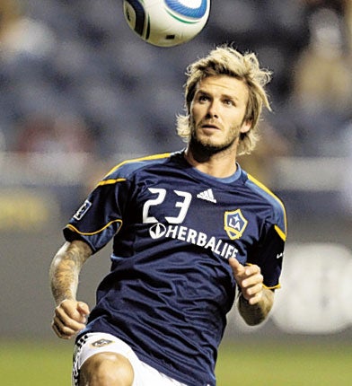 Beckham has been living in the States since 2007