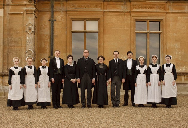 Downton Abbey staff in Series One