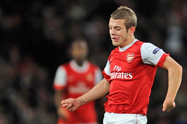 Wilshere has been in fine form this term