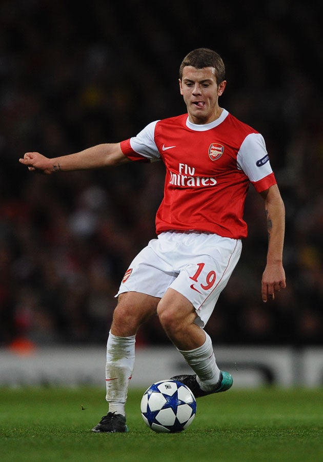Wilshere looked fantastic last week in the Champions League