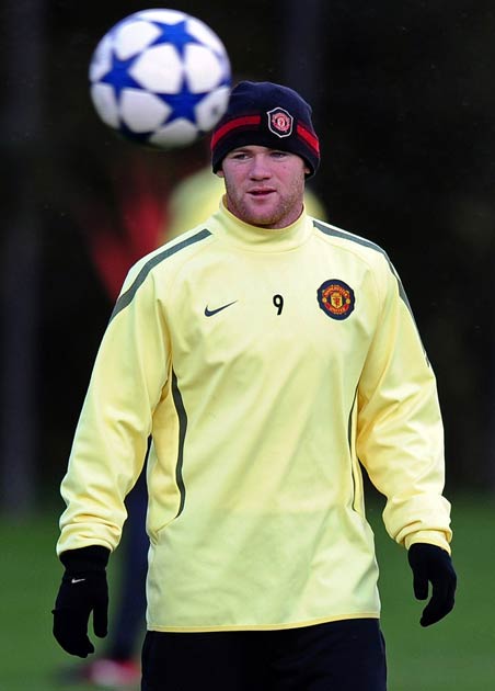 Rooney was injured during training