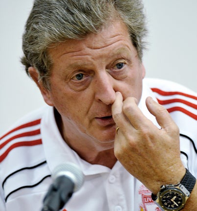 Hodgson witnessed a 2-1 victory