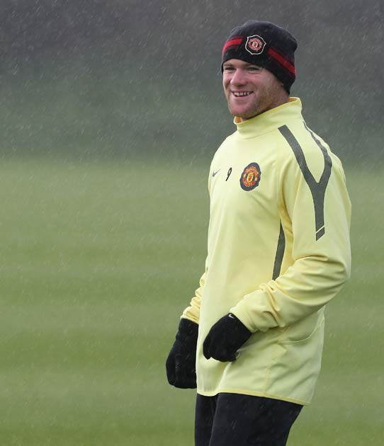 Rooney was injured in a training ground incident