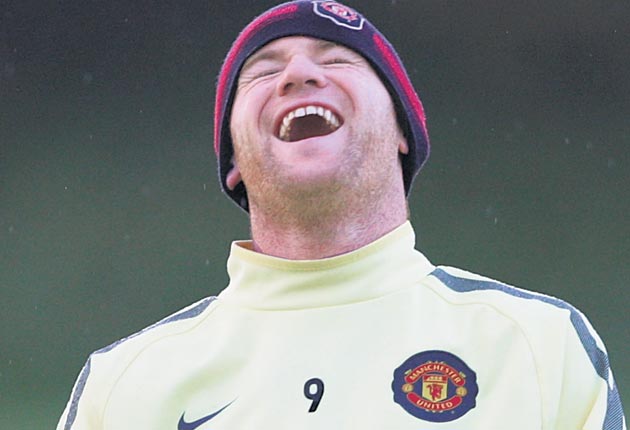 Rooney signed a new contract at United last week