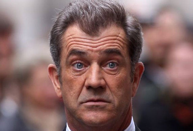 Mel Gibson has been booked and released on a battery charge