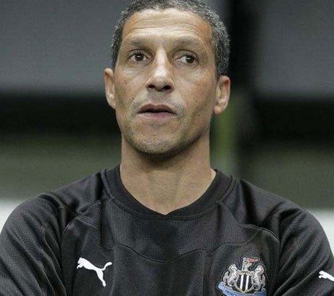 Hughton has been under pressure at Newcastle