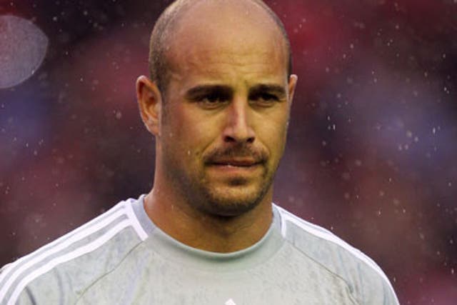 Reina reached 100 clean sheets last night