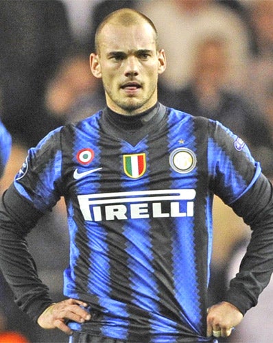 Sneijder has been strongly linked with a move to United across the summer