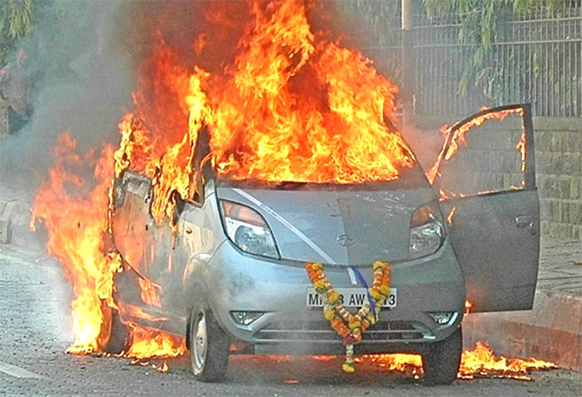 Tata Offers Safety Fix For Nano After Cars Catch Fire The Independent The Independent