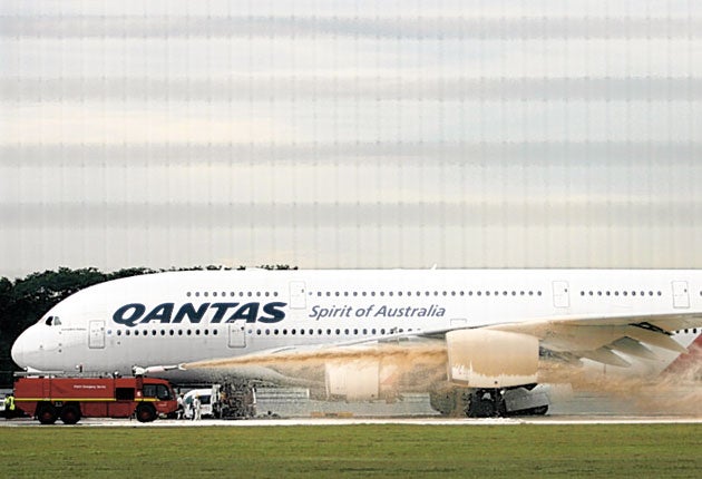 The Quantas flight had to make an emergency landing after a fault with the cabin air system