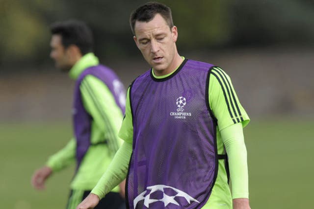 Terry is at a loss over Chelsea's first half performance