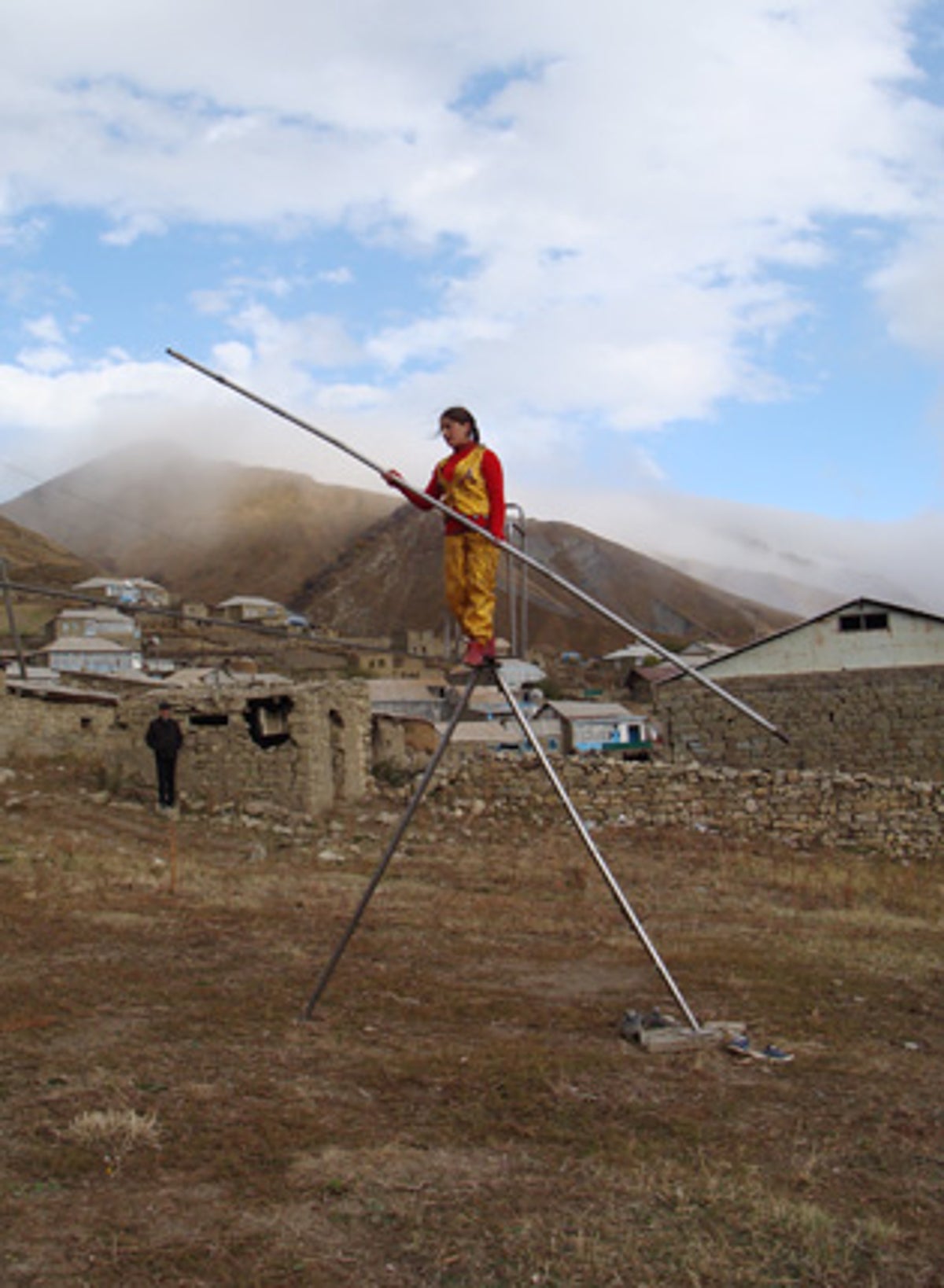 Walking a livelihood tightrope – literally