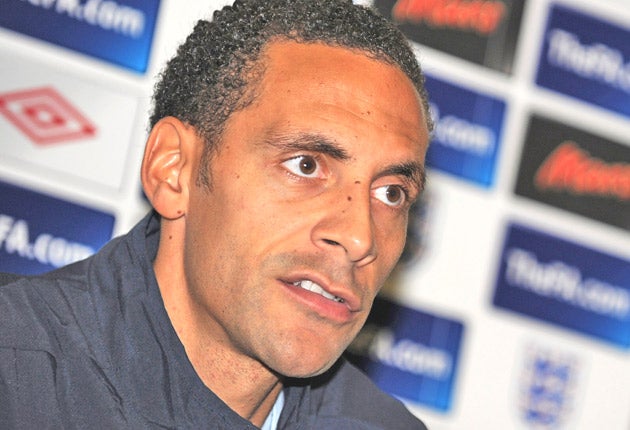 The broadcast of England matches featuring the likes of Rio Ferdinand is being discussed by Uefa