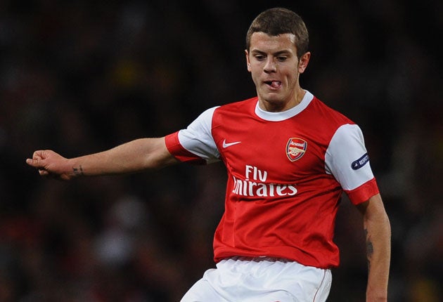 Wilshere says The Emirates is an intimidating ground to come to