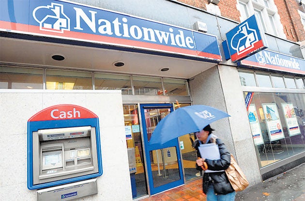 Nationwide Building Society notched up its highest half-year mortgage lending for five years