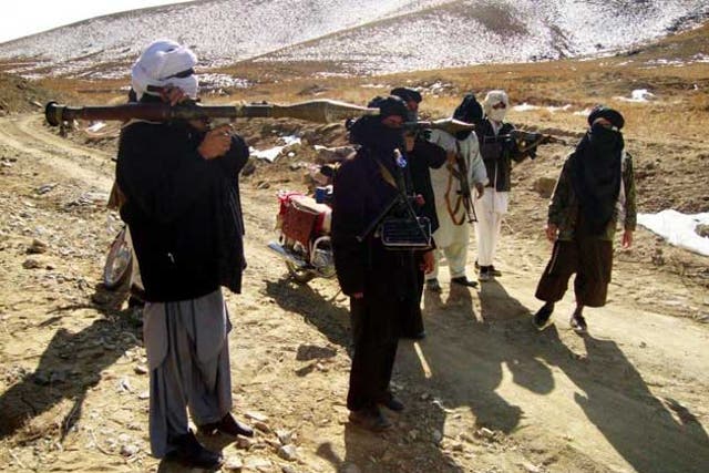 Afghan Islamic militants with Taliban links said they could 'announce allegiance' to Isis