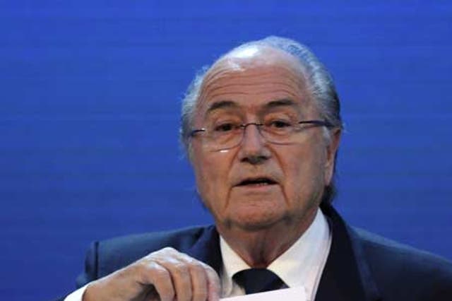 Blatter has been in charge of Fifa for 13 years