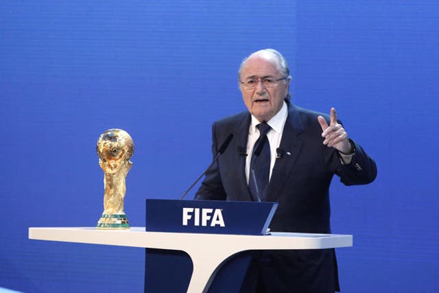 Blatter is due to stay at the Dorchester Hotel