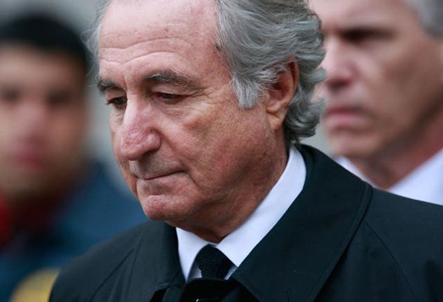 <p>Madoff's scheme required a constant supply of new investors to enable him to pay off others</p>