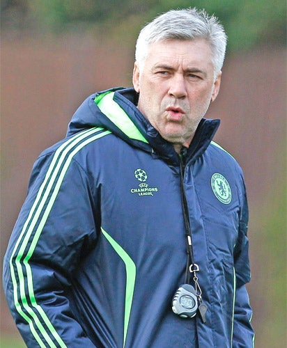 Ancelotti has overseen a poor run of results