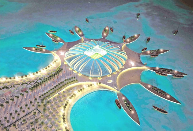 Qatar won the right to host the World Cup thanks to incredible plans, such as the proposed Doha Port Stadium