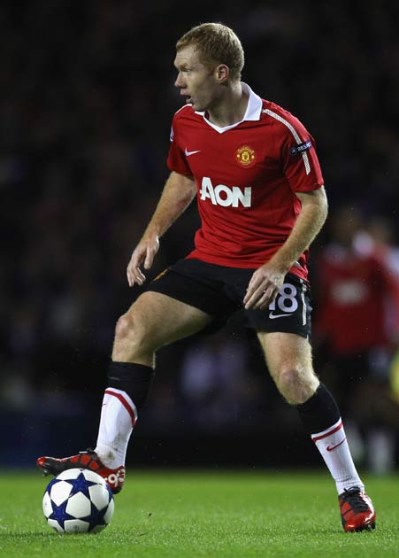 Scholes will miss the clash
