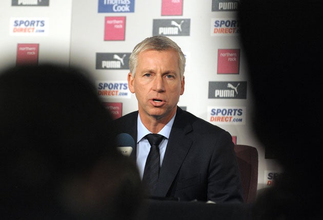 Pardew will apparently be allowed to spend the £35m