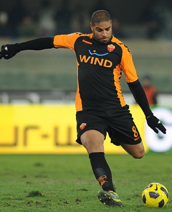 Adriano had been linked with a move to the Premier League