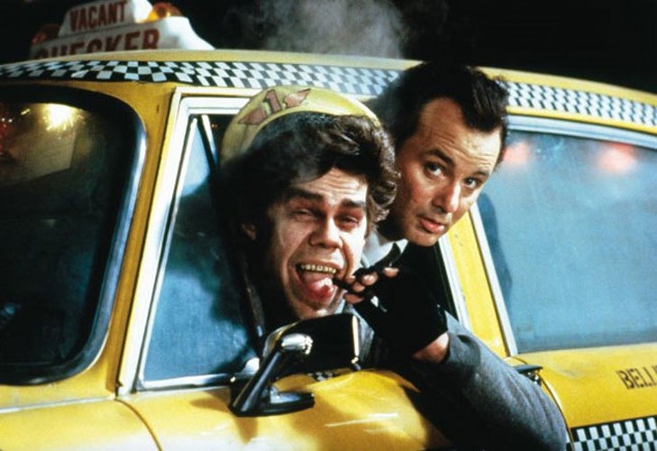 David Johansen e Bill Murray em 'Scrooged' (1988)