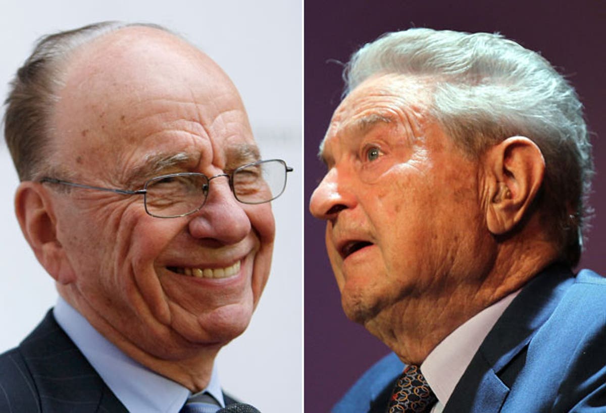 Soros vs Murdoch: The battle for the soul of America | The Independent
