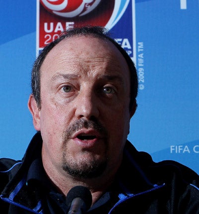 Benitez has been out of work since he was sacked by Inter