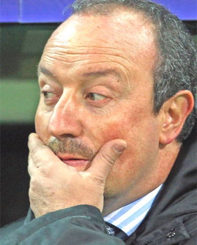 'Inter thank Rafael Benitez for his work in leading his team to success'