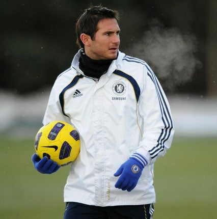 Lampard is back in the first team
