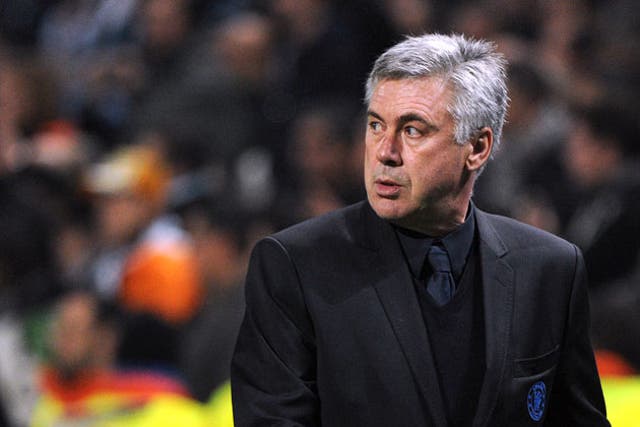 Last night's win has taken some of the pressure off Chelsea coach Carlo Ancelotti